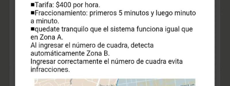 ESTACIONALO COMIENZA A COBRAR EN EL MACROCENTRO